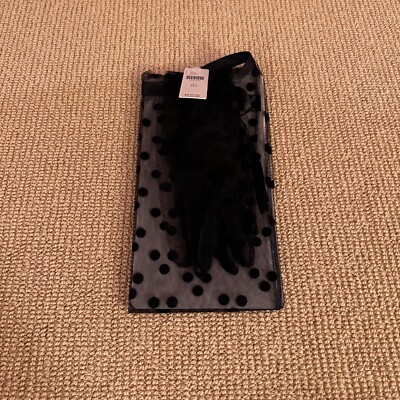 Women's Black Gloves-New With Tags