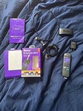 Roku Express 4K + Plus 2021 3941RW Streaming Media Player HD/4K/HDR Used