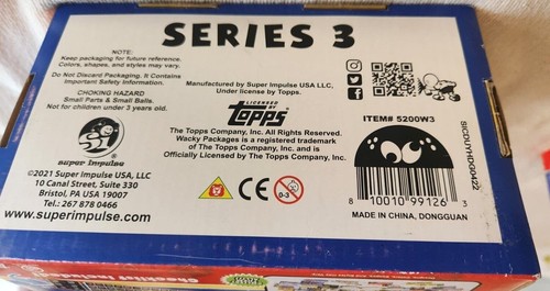 6 Packs Topps Wacky Packages Minis 3D Puny Products Series 3 w/Display Box NEW - Picture 6 of 6