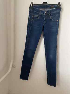 Herrlicher Jeans Ladies Y2K Size W28L32 Blue Sk63