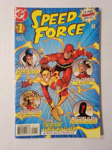 Speed Force #1 64-Page Giant 1st Cobalt Blue Appearance DC 1997