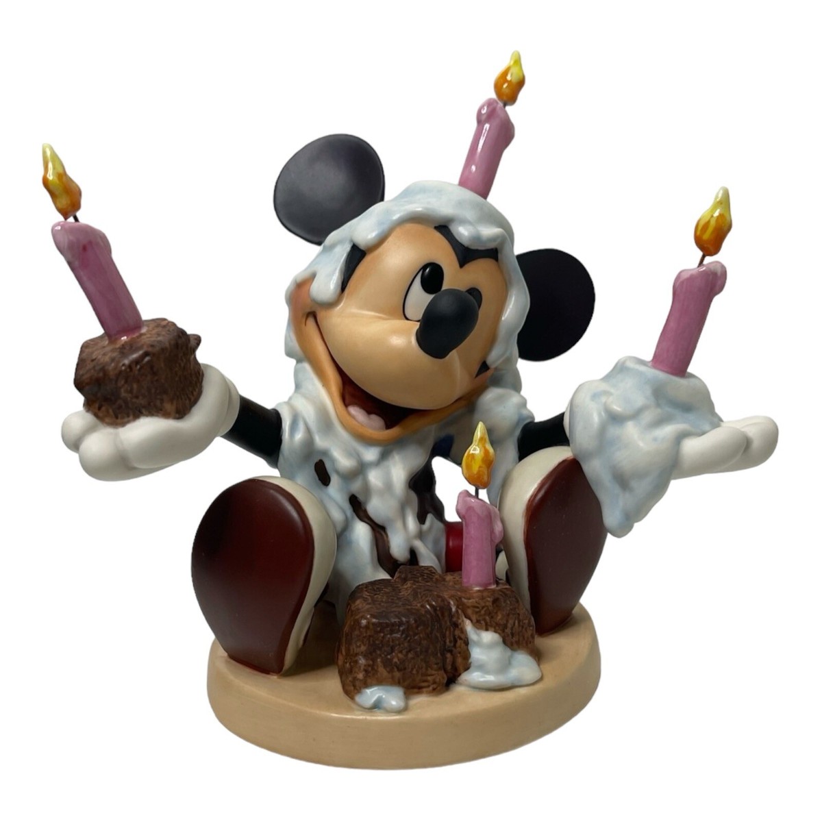 Walt Disney WDCC Mickey's Birthday Party Mickey Mouse Figurine COA