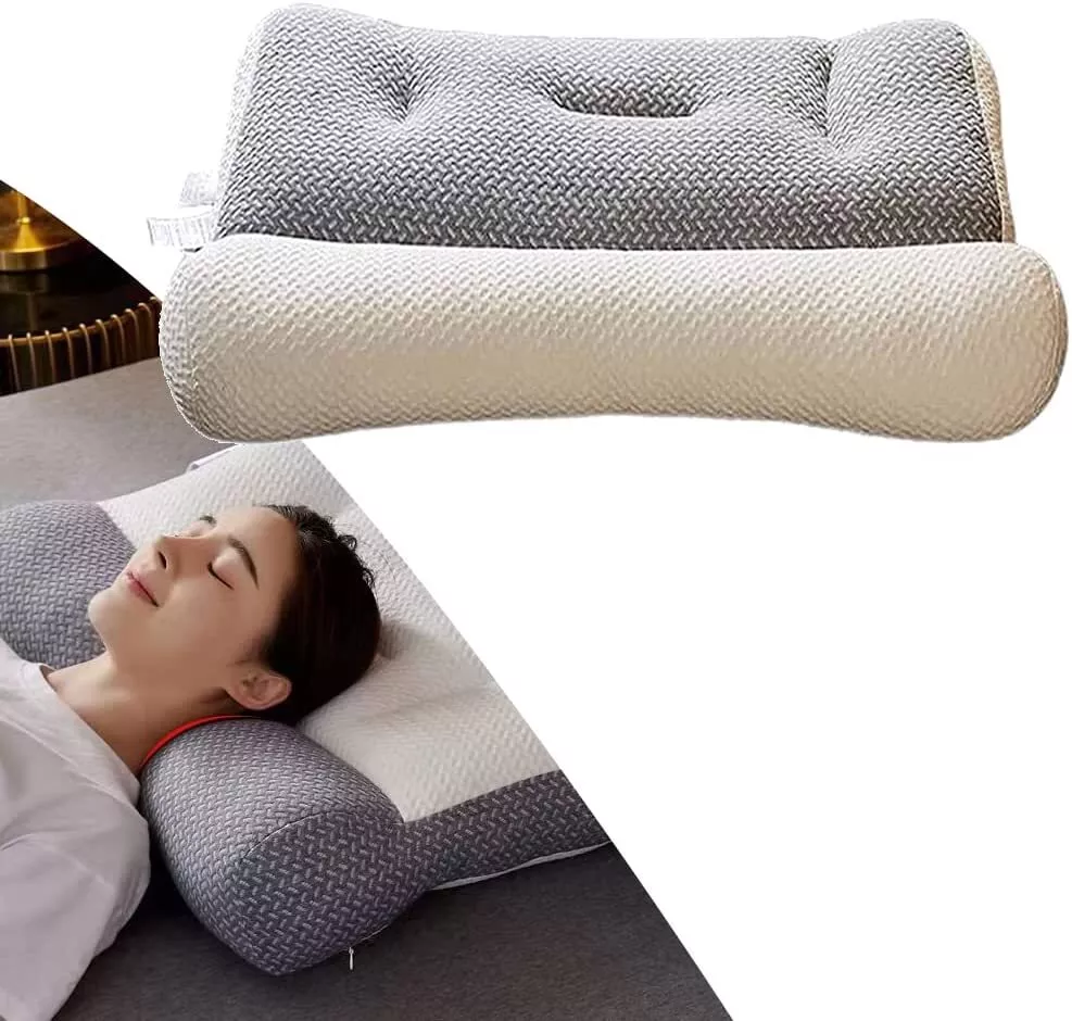 Daycorner Super Ergonomic Pillow Protects The Neck and Spine Adjustable  Cervical