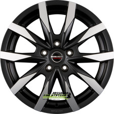 Borbet CW5 mistral anthracite glossy polished 7.5x18 ET37 - LK5/130 ML84.1 Felge