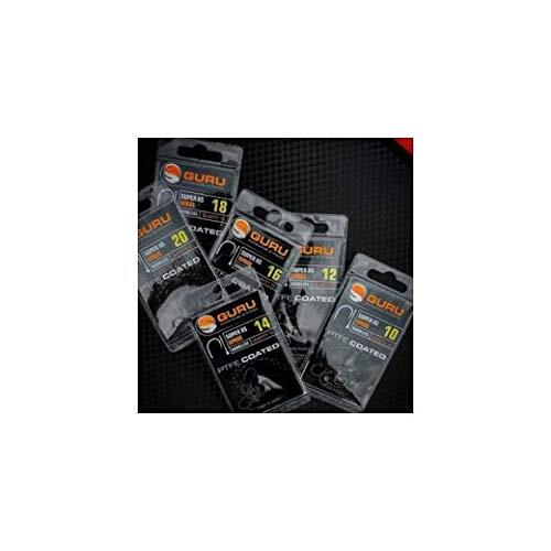 Guru Super XS Spade Barbless (PTFE) Hooks: 14 *Match, Carp, Coarse Fishing* F...