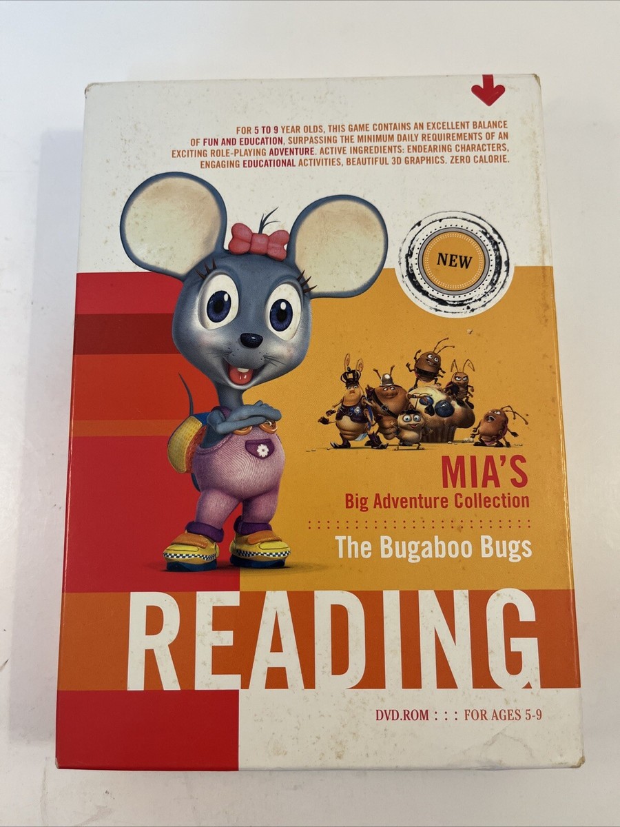 MIA's Big Adventure Collection - The Bugaboo Bugs Reading - DVD Rom | eBay