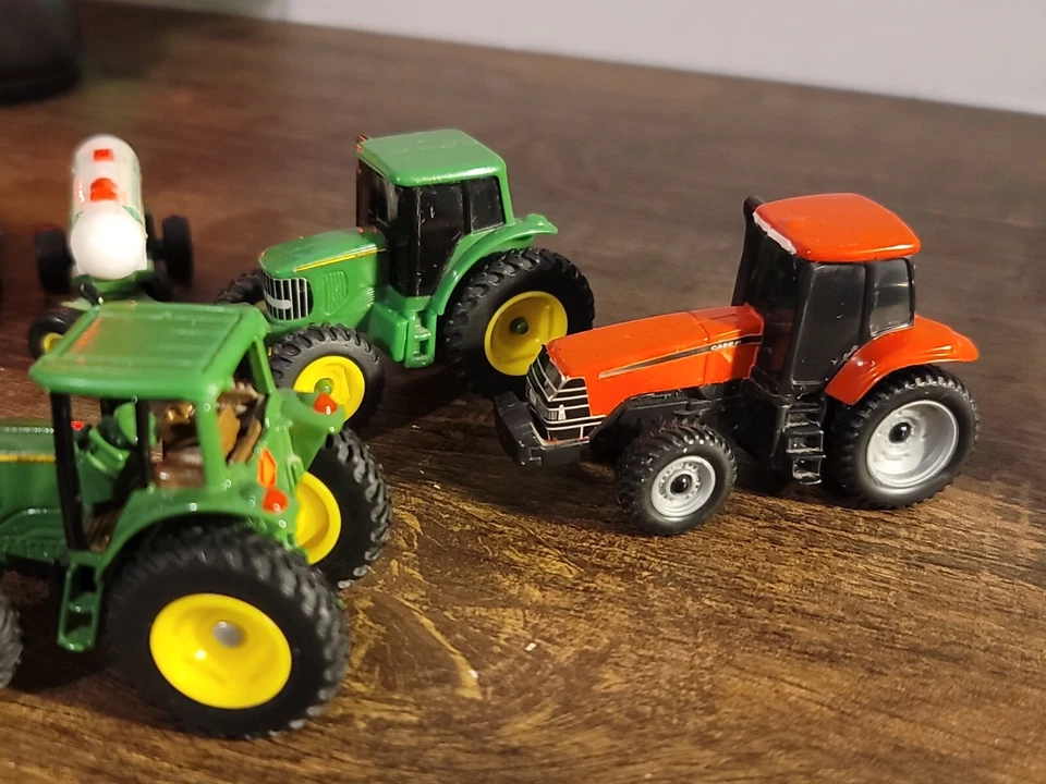 Lot Of 6 Tonka John Deere Case Farm Vehicle Toys Tractor Anhydrous Ammonia Tank - Image 4 of 4