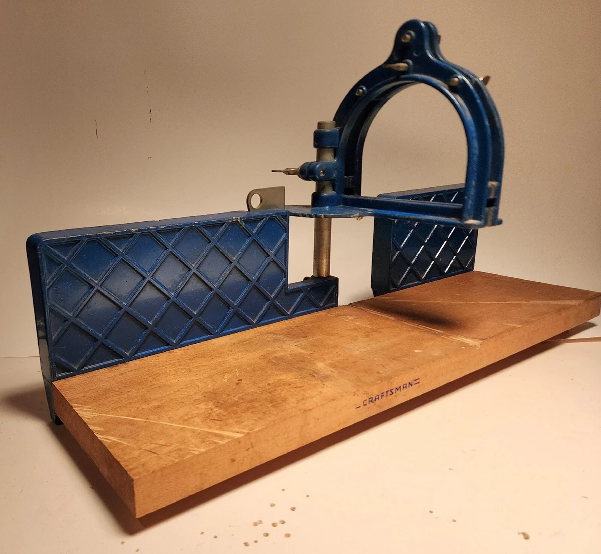 Vintage craftsman 2024 miter box