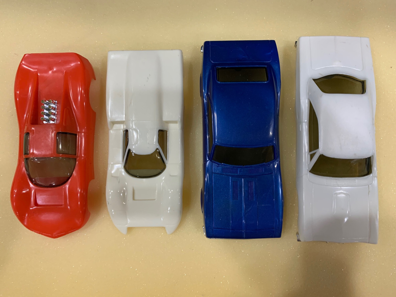 1967 Eldon 1/32 Slot Car Set sport 'n stock Montgomery Ward Road Race Set