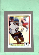 2001 Topps Chrome #285 Alge Crumpler MINT RC Rookie SER/999 Falcons ID:52024