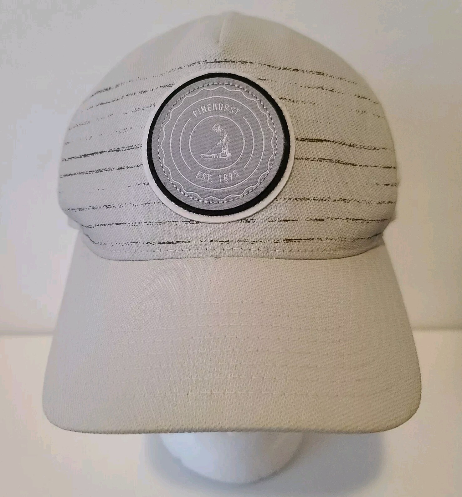 Pinehurst 1895 Strapback Gray Adjustable Golf Hat… - image 2