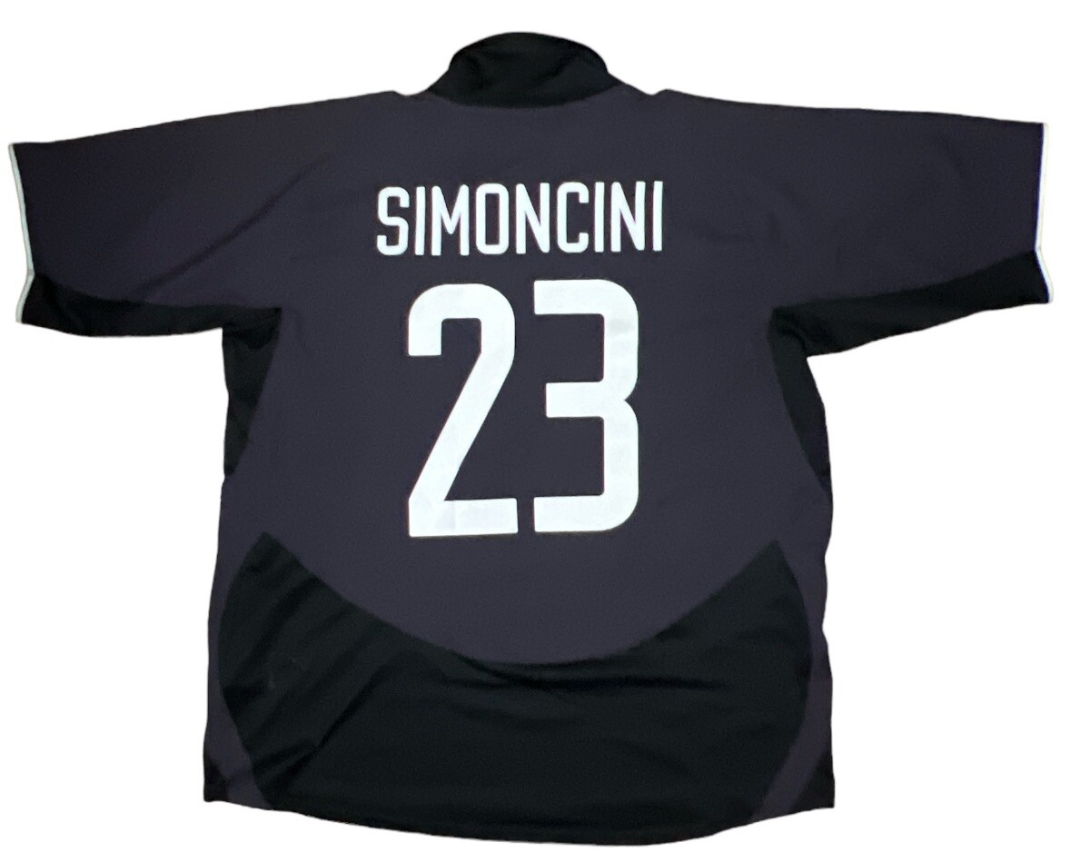 Nike Juventus シャツ 黒色 FASTWEB Juventus Davide Simoncini Jersey Shirt Maglia Third FASTWEB