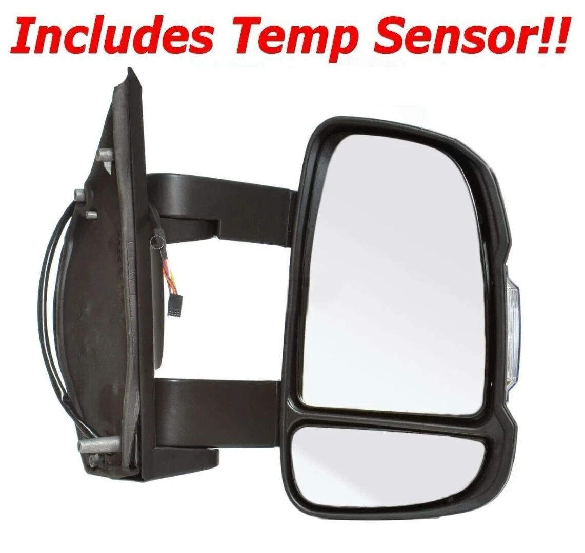 Fiat Ducato Full Door Wing Mirror ELECTRIC HEATED MEDIUM Arm Right O S 2006 On