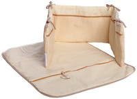 Izziwotnot Gift Cream 2 Piece Crib Set Izziwotnot Gift Cream 2 Piece Crib Set