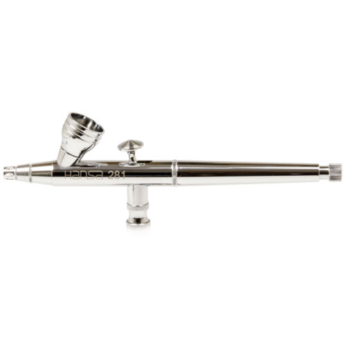 Airbrushpistole Hansa Topline 281 chrom 212814 - Einsteiger freundliches Modell - Bild 2 von 8
