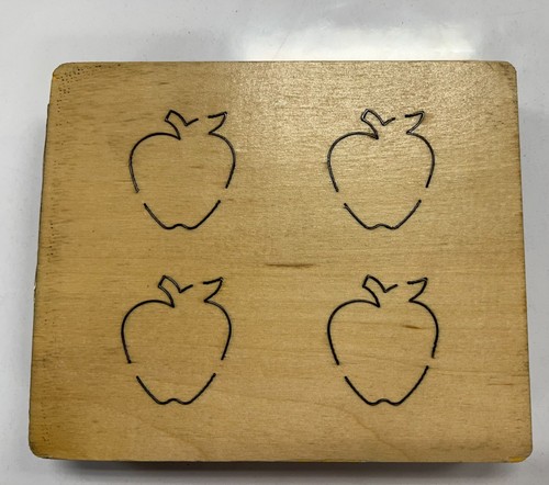ACCUCUT Apples (4 on die)/ Ellison Compatible Die - Large Die -A1301- Free Ship