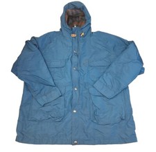 Vintage Woolrich Made in USA Plaid Lined Guide Mountain Coat Jacket XL