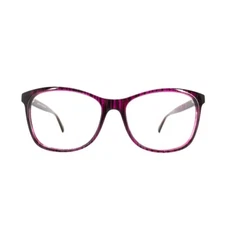 WP8101 PU purple Acetate Womens Square Full Rim Eyeglasses Frame 52-15-135