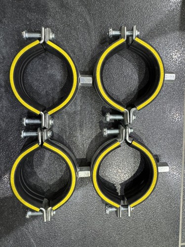 Schraubrohrschellen Rohrschellen Schellen Posten Rohr Verzinkt In Mitte - Foto 14