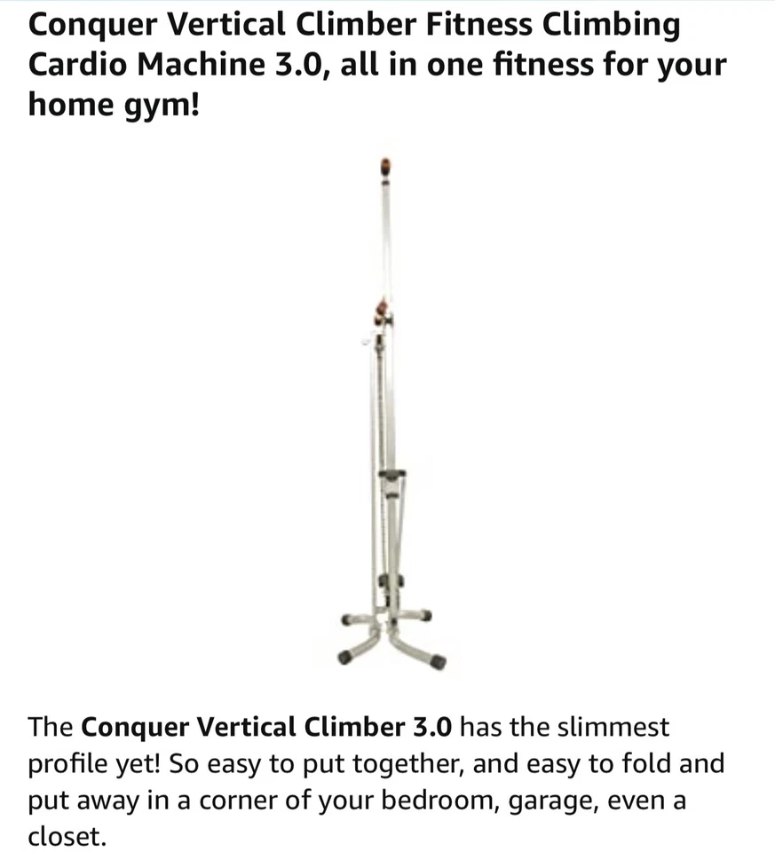 Escalador vertical máquina de ejercicio gimnasio en casa escalada paso a paso para entrenamiento de cuerpo completo Foto 2 de 4