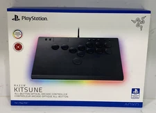 RAZER KITSUNE All-Button Optical Arcade Controller for PS5 - Black