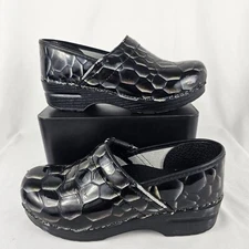 Dansko Women's Professional Clogs Croc Alligator Print 406100202 38 EU/7.5-8 US