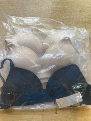 Lively All-Day Deep V Wireless Bra, Mesh Plunge, Convertible Racer back Straps,