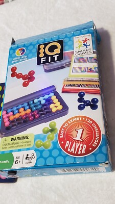 Smart Games IQ Fit - a fun 3D travel game for ages 7 to adult IQ