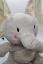 Animated Elephant Peek-A-Boo Stuffed Plush Plays Peek-A-Boo