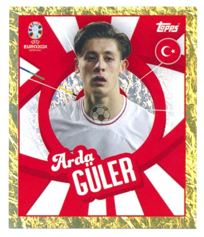 Topps UEFA Euro 2024 Enes Ünal TÜRKİYE Base Kart No:TUR15 - Antika ve Koleksiyon