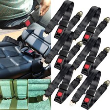 Lot Universal 2 Point Truck Bus Car Lap Seat Belts Adjustable Single Seat Lap Lot Universal 2 Point Truck Bus Car Lap Seat Belts Adjustable Single Seat Lap