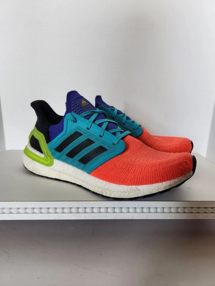 Adidas Ultraboost 20 Multicolor Size Mens 8 1/2. - Image 4 of 4