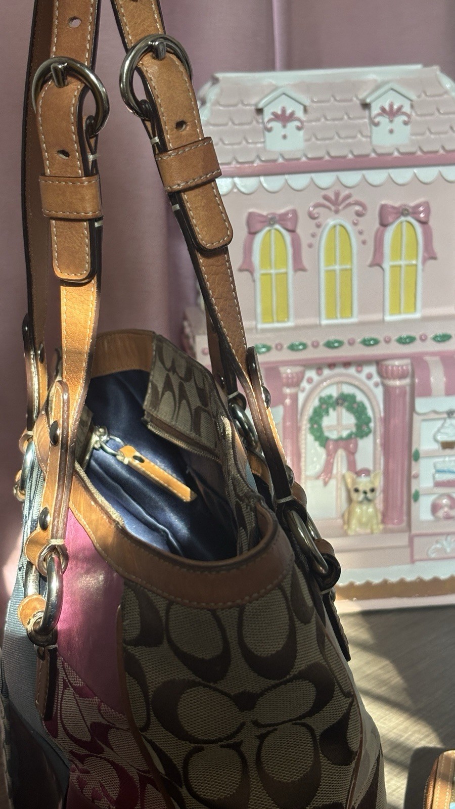 Coach Patchwork Multicolor Tote Wallet Set Logo L… - image 18