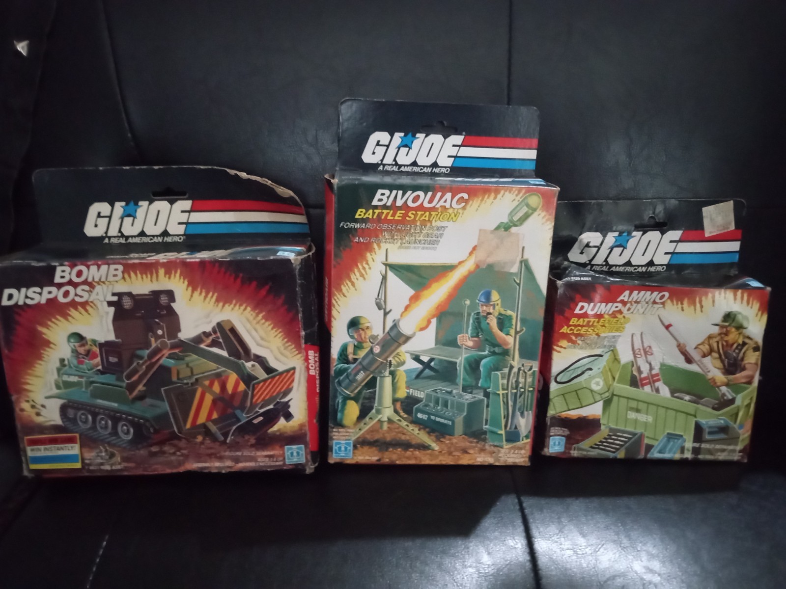 vintage gi joe box only lot