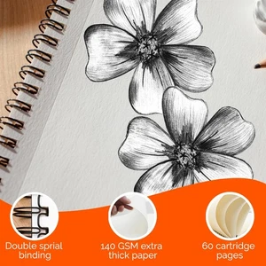 iTrend Cartridge Paper A4 Sketch Pad