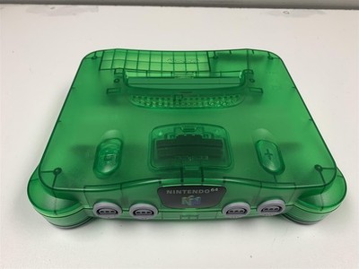 Nintendo 64 Funtastic Jungle Green Console Only Refurbished Tested NUS-001