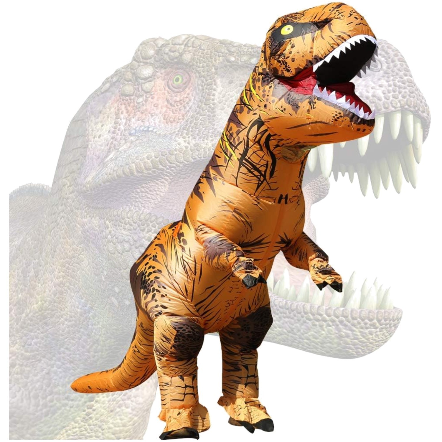 Tyrannosaurus Rex Kostüm - Inflatable Dino Verkleidung, Hochwertiges Material
