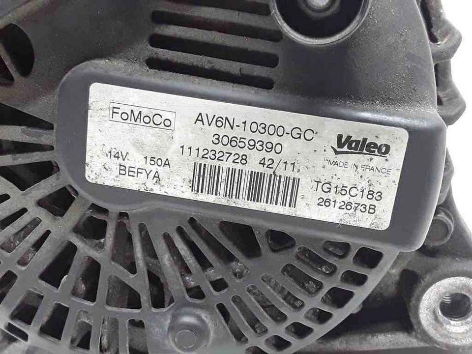FORD GRAND C-MAX DXA/CB7, DXA/CEU Alternateur 30659390 AV6N10300GC 32664108 - Immagine 3 di 3