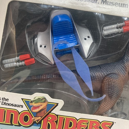 TYCO Dinoriders Deinonychus con Sky Dino Riders de colección original 1987 en caja - Imagen 9 de 14