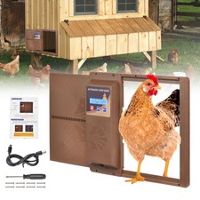 Intelligent Automatic Chicken House Door Pet Coop Door With Timer
