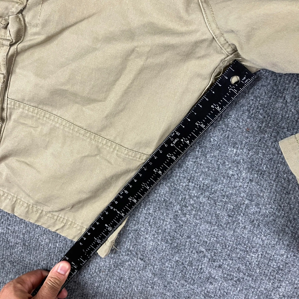 Pantalones Cortos Swiss Cross Cargo Para Hombre Talla 36 Caqui Multi Bolsillo Utilidad Exterior Informal Foto 4 de 4