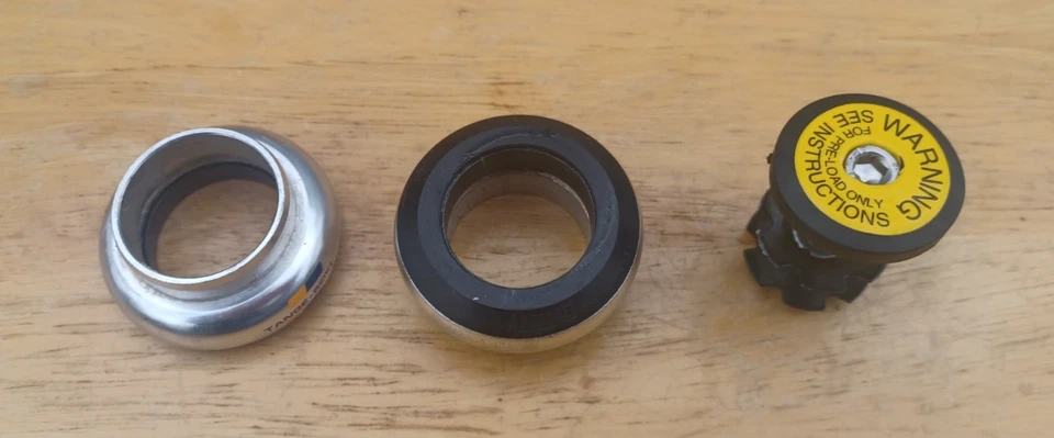 AHeadset / Tange Threadless Headset Alloy Silver 1-1/8 inch - H - Image 4 of 4