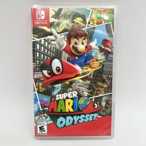 Super Mario Odyssey (Nintendo Switch, 2017) Cartridge Tested