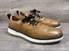 Cole Haan ZeroGrand Habana Oxford Shoes C31498 Tan Leather Mens Size 8 M