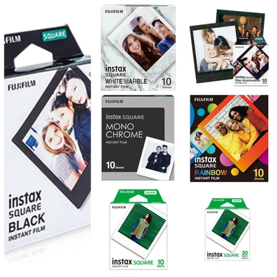 Fujifilm Instax SQUARE Filme Sofortbildfilm verschiedene Motive HAMMERPREIS!!