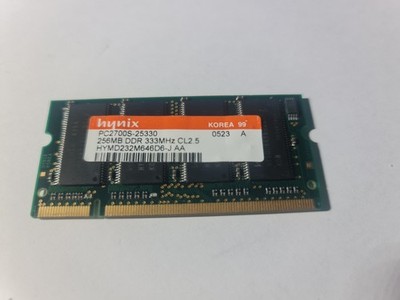 Hynix HYMD532M646CP6-J-AA (PC2700 (DDR-333), DDR SDRAM, 333 MHz, SO DIMM 200-pol