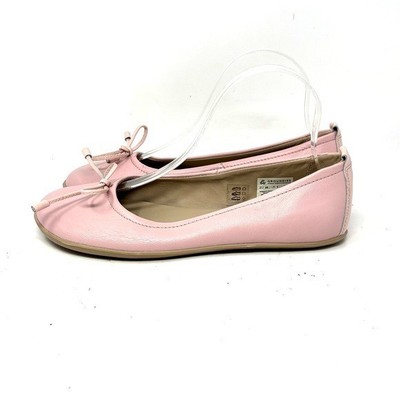 Groundies Pink Leather Flats Women's Size 7.5/38