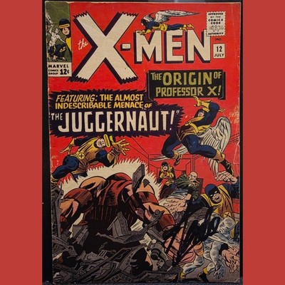 SIGNED STAN LEE X-Men #12 1965 Marvel   1st app. Juggernaut
