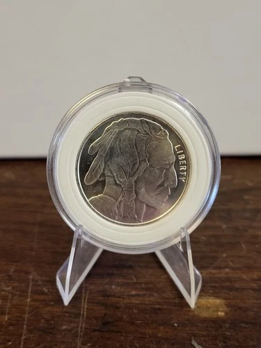 Buffalo .999 Fine Silver 1/2 Troy Ounce Encapsulated Bullion Round