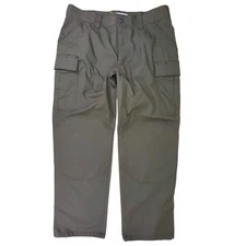 First Tactical Men's Cargo Pants Green Size 35x30 Tactical Workwear Ripstop